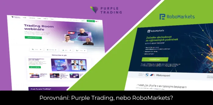 Porovnání: Purple Trading, nebo RoboMarkets?