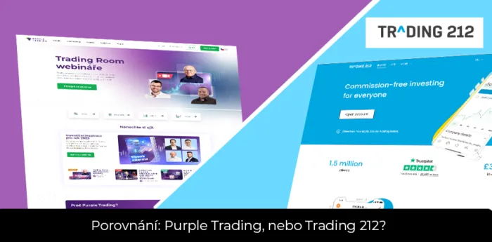Porovnání: Purple Trading, nebo Trading 212?