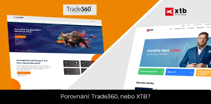 Porovnání: XTB, nebo Trade360?