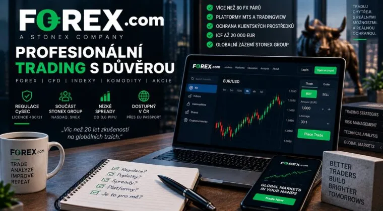 FOREX.com recenze 2026: zkušenosti, spread, poplatky a bezpečnost