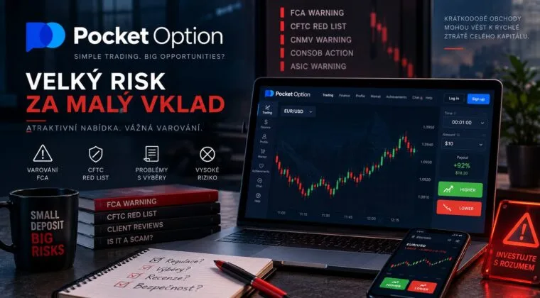 Pocket Option recenze 2026: zkušenosti, regulace, výběry a&nbsp;rizika