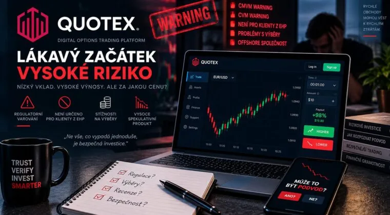 Quotex recenze 2026: zkušenosti, výběry, regulace a&nbsp;rizika
