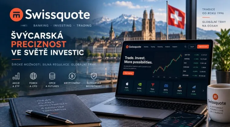 Swissquote recenze 2026: zkušenosti, poplatky, spread a&nbsp;bezpečnost